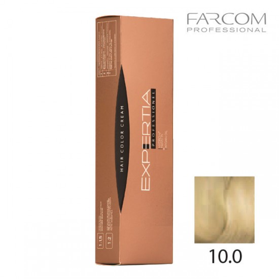 Farcom Expertia permanenta matu krēmkrāsa 100ml 10.0-PL Platinum blonde