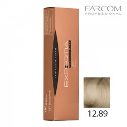 Farcom Expertia permanenta matu krēmkrāsa 100ml 12.89-V Very bright pearl blonde Farcom Expertia permanenta matu krēmkrāsa 100ml 12.89-V Very bright pearl blonde