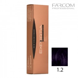 Farcom Expertia permanenta matu krēmkrāsa 100ml 1.2-VIO Violet black Farcom Expertia permanenta matu krēmkrāsa 100ml 1.2-VIO Violet black