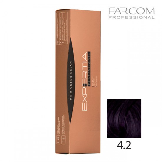 Farcom Expertia permanenta matu krēmkrāsa 100ml 4.2-VIO Violet brown