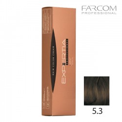 Farcom Expertia permanenta matu krēmkrāsa 100ml 5.3-LIG Light golden brown Farcom Expertia permanenta matu krēmkrāsa 100ml 5.3-LIG Light golden brown