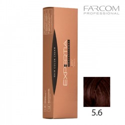 Farcom Expertia permanenta matu krēmkrāsa 100ml 5.6-LIG Light red brown Farcom Expertia permanenta matu krēmkrāsa 100ml 5.6-LIG Light red brown