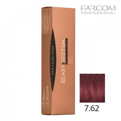 Farcom Expertia permanenta matu krēmkrāsa 100ml 7.62-VI Violet red blonde Farcom Expertia permanenta matu krēmkrāsa 100ml 7.62-VI Violet red blonde