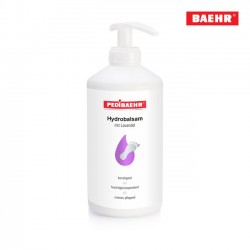 Pedibaehr Hydrobalsam hidrobalzams ar lavandas eļļu 500ml ar dozatoru Pedibaehr Hydrobalsam hidrobalzams ar lavandas eļļu 500ml ar dozatoru