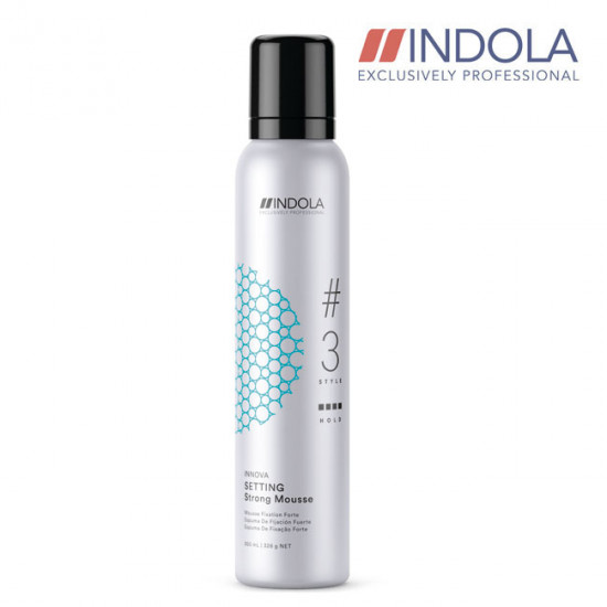 Indola Innova Setting stipras fiksācijas matu putas 300ml Indola Innova Setting stipras fiksācijas matu putas 300ml