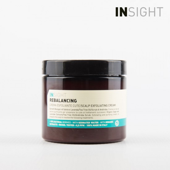 Insight Rebalancing galvas ādas skrubis 180ml