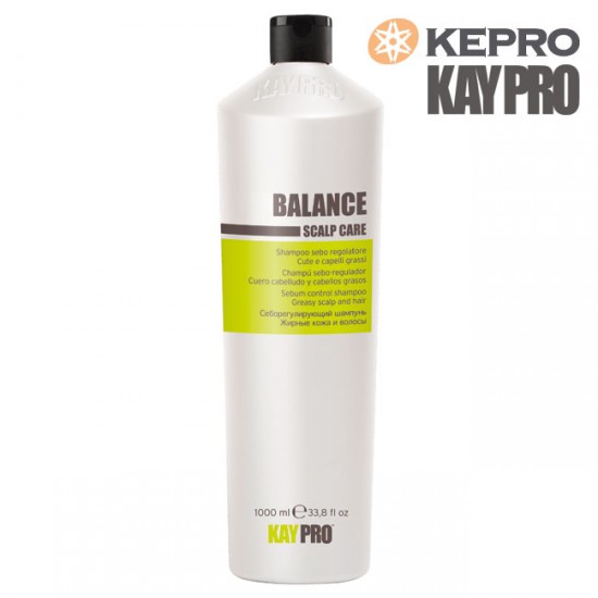 Kepro Kaypro Balance Scalp care šampūns taukainiem matiem 1l