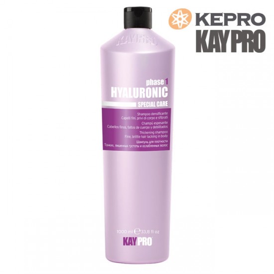 Kepro Kaypro Hyaluronic Phase1 šampūns trausliem matiem 1l