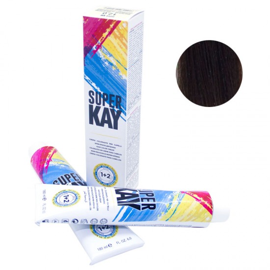 Kepro Super Kay краска для волос темно-русый 6.03 180мл