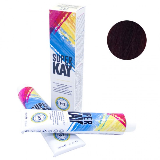 Kepro Super Kay matu krāsa tumši-gaišbrūns varu blond 6.4 180ml 