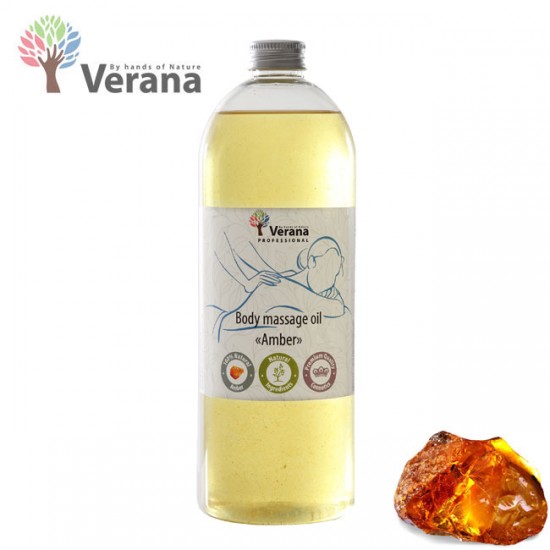Verana Amber Янтарь массажное масло для тела 1L