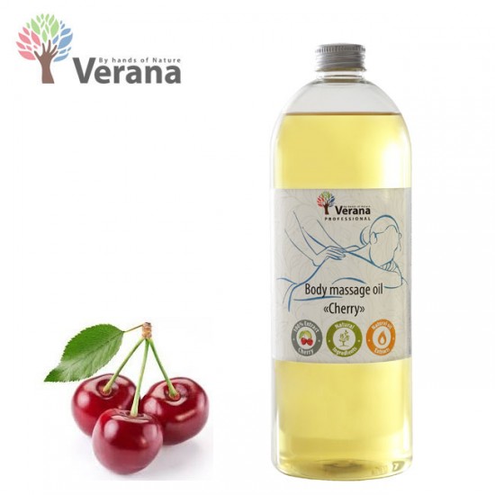 Verana Cherry Вишня массажное масло для тела 1L