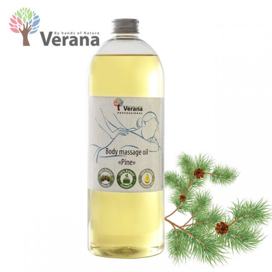 Verana Pine Сосна массажное масло для тела 1L