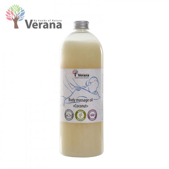 Verana Coconut Кокос массажное масло для тела 1L