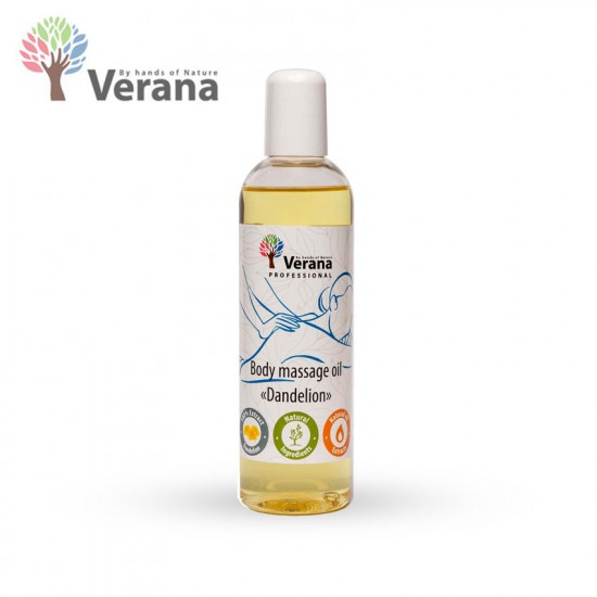 Verana Dandelion Одуванчик массажное масло для тела 250ml