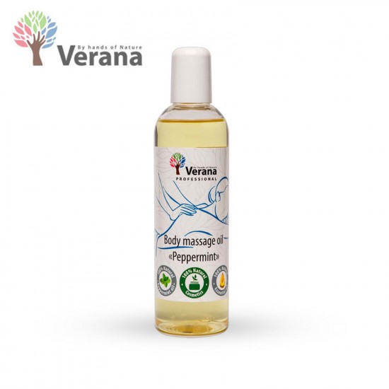 Verana Peppermint Мята массажное масло для тела 250ml