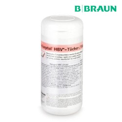 BBraun Meliseptol HBV Tissues 100 wipes BBraun Meliseptol HBV Tissues 100 wipes