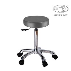 Silver Fox plakans apaļš meistara krēsls 1023A pelēks Silver Fox plakans apaļš meistara krēsls 1023A pelēks