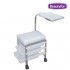 Salon seat for pedicure & manicure "CH-5005" (White)