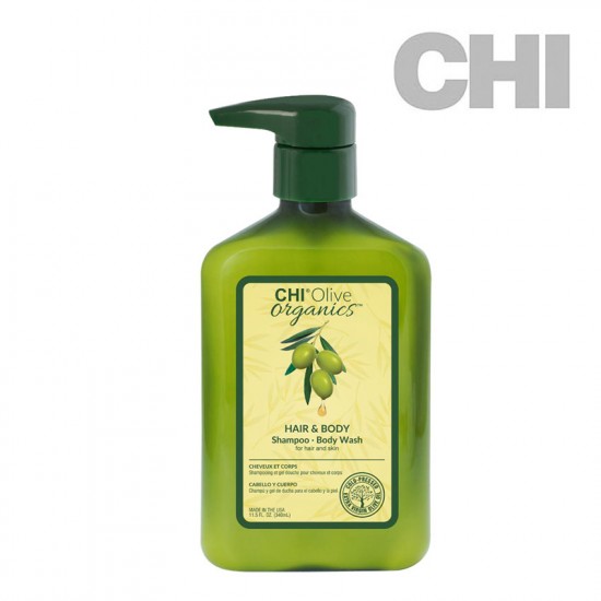 CHI Olive Organics Hair and Body шампунь 340ml