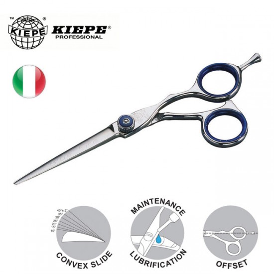 Kiepe Blue Fire 227 профессиональные ножницы для стрижки 5.5