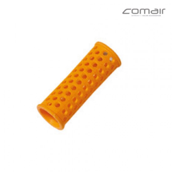 Comair plastmasas ruļļi oranža krāsa 65mm x 22mm 6gab.