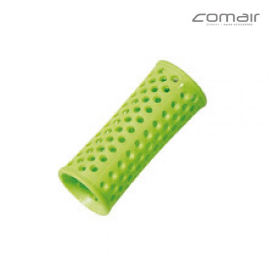 Comair plastmasas ruļļi zaļa krāsa 65mm x 25mm 6gab.
