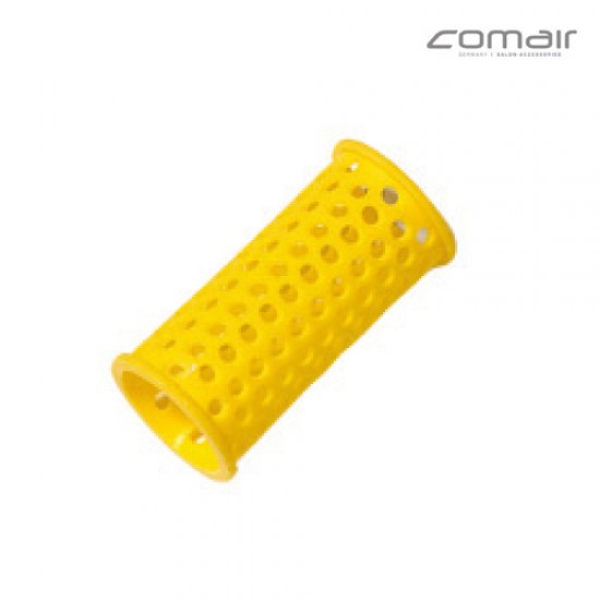 Comair plastmasas ruļļi dzeltenā krāsa 65mm x 30mm 6gab.