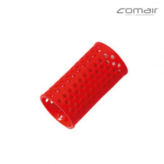 Comair plastmasas ruļļi sarkanā krāsa 65mm x 35mm 6gab.
