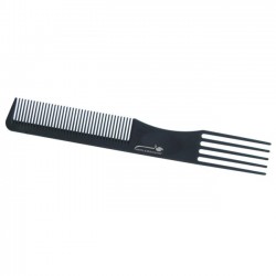 Melna ķemme ar dakšiņu 19cm Melna ķemme ar dakšiņu 19cm
