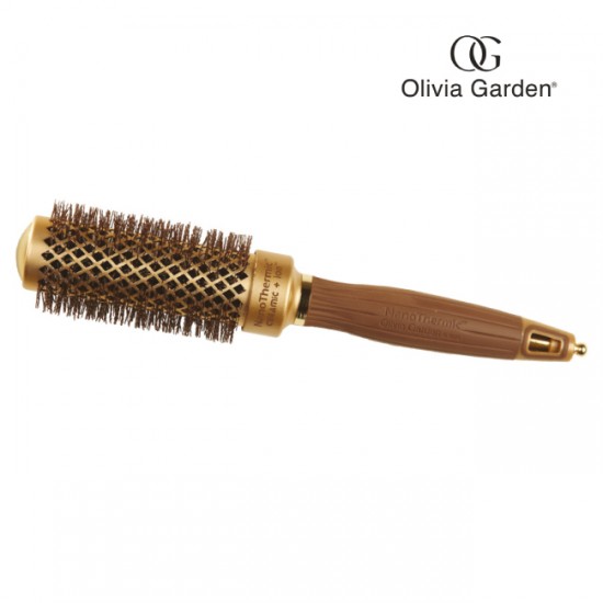 Olivia Garden nano thermic keramiskā matu ķemme 35mm