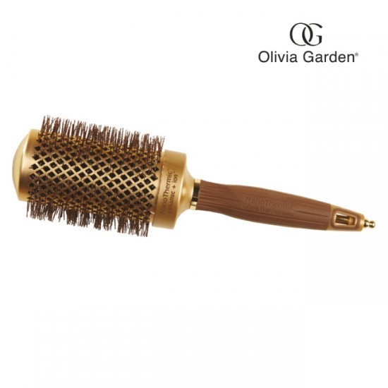 Olivia Garden nano thermic keramiskā matu ķemme 55mm