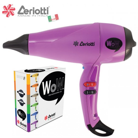 Фен для волос Ceriotti WoW 2000W фиолетовый