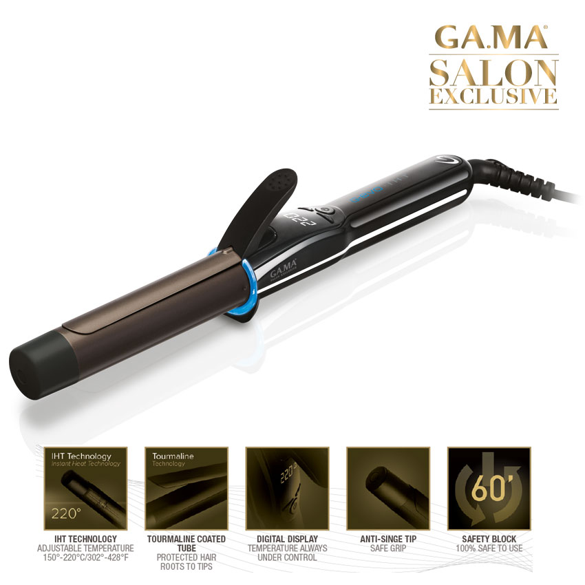 Gama curling iron best sale