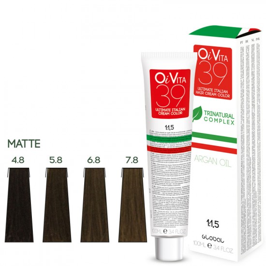 OiVita39 Hair Cream Color 7.8 100ml