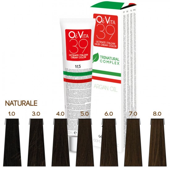 OiVita39 Hair Cream Color 7.0 100ml