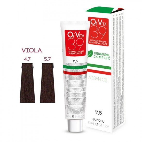 OiVita39 Hair Cream Color 4.7 100ml