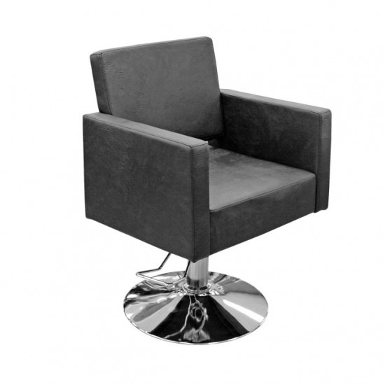 Hidraulisks klienta krēsls frizētavai Y195 matēts melns