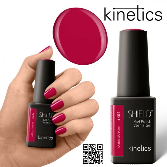 Kinetics Shield Gel Polish 15ml #404 More Lipstick