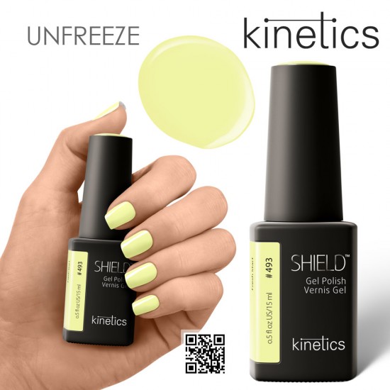 Kinetics Shield Gel Polish #493 Fresh Start 15ml Kinetics Shield Gel Polish #493 Fresh Start 15ml