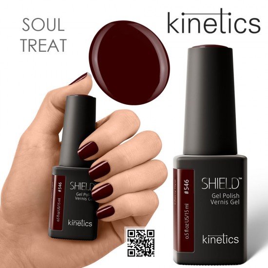 Kinetics Shield Gel Polish #546 Cherry Ripe 15ml