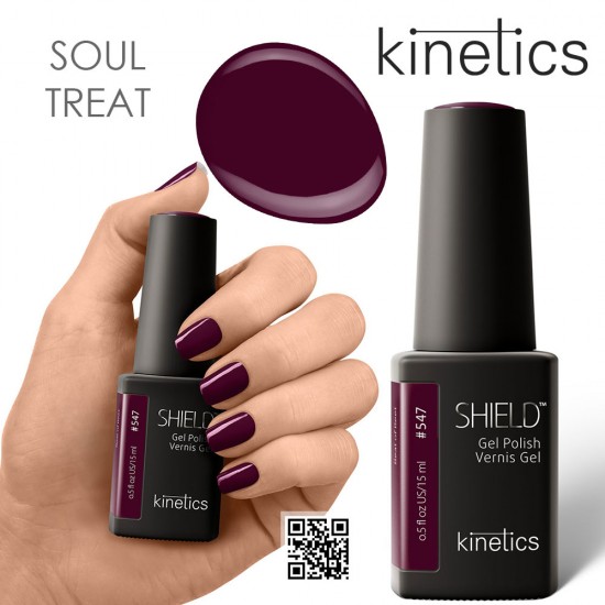 Kinetics Shield Gel Polish #547 Beat of Beet 15ml