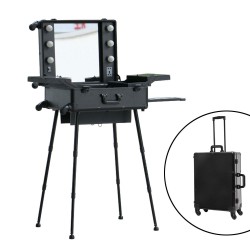 Чемодан для макияжа KC-210, BLACK