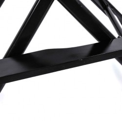 Стул для макияжа KC-CH03, черный, с подголовником Стул для макияжа KC-CH03, черный, с подголовником