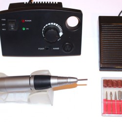Electric Nail Drill Machine Beautyfor 35000 RPM Black Electric Nail Drill Machine Beautyfor 35000 RPM Black
