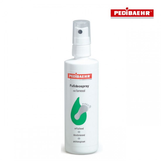 Pedibaehr Fußdeospray спрей с фарнезолом для потеющих ног 100ml